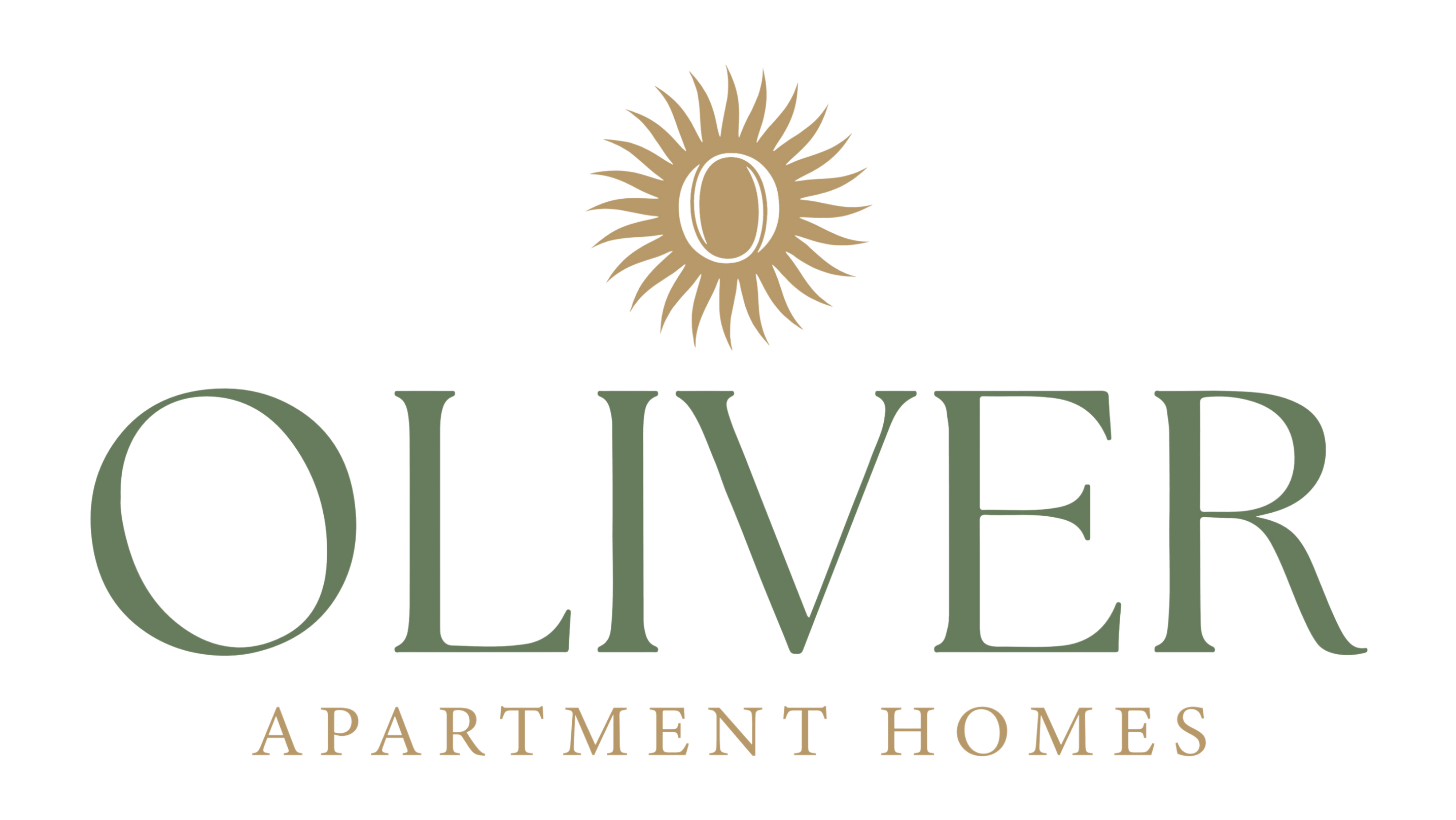 the logo or sign for the apartment home